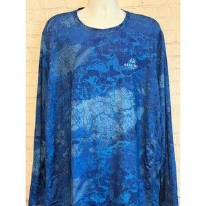 Realtree Fishing Mens Long Sleeve UPF 30 Flex Wave Sun Protection Shirt XXXL